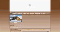 Desktop Screenshot of huettendorf-dachsteinblick.com